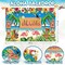 101PCS Hawaiian Themed Party Decorations Set, Tropical Beach Aloha Summer Party Supplies